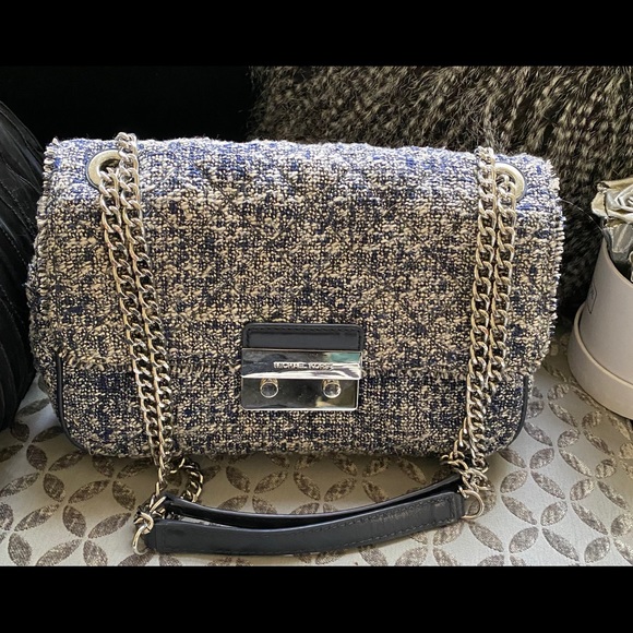 michael kors tweed bag